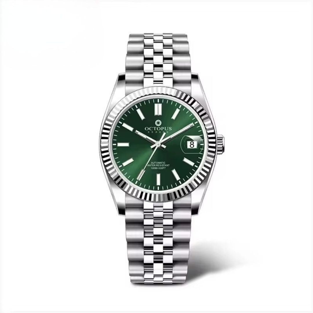 DJS Jubilee Bracelet 41mm | Green Dial